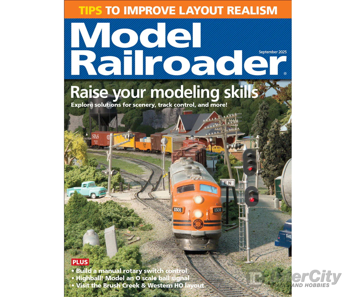Model Railroader Magazine September 2025 Magazines
