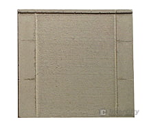 Model Railstuff N 2100 Concrete Wing Wall (One-Piece Painted Plaster Castings) -- Straight Tunnels &