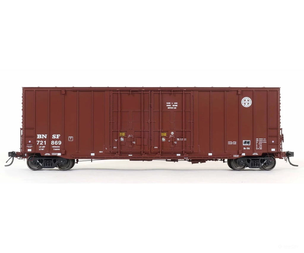 Moloco 61003-02 HO BNSF 712869 Repaint 07-03 Bx-154 ACF 50’ Hi-cube non-Waffle 8 + 8 plug door BNSF 712869 - Freight