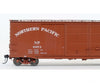 Moloco 70002-04 HO Delivery 2-57 Arch Lett. + 5’ NP RAILWAY Monad Brainerd built 50’ XM 15-0 Double-slider ctd. NP 6873