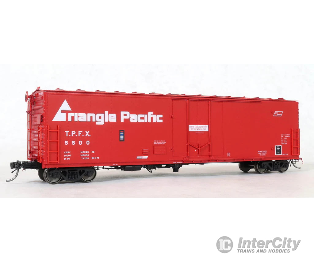 Moloco Ho 51005 Tpfx (Triangle Pacific) Repaint Rn 4-73 Pcf 50’ Rb Plt B 10-0 Offset Door