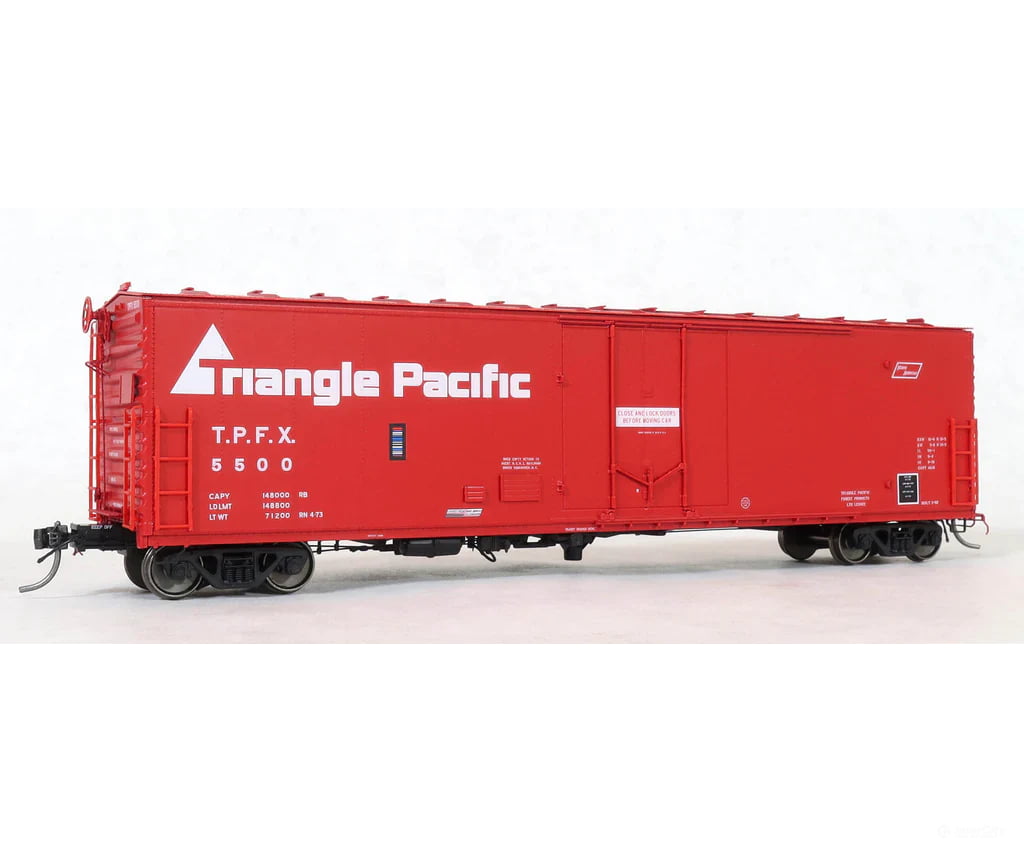 Moloco Ho 51005 Tpfx (Triangle Pacific) Repaint Rn 4-73 Pcf 50’ Rb Plt B 10-0 Offset Door
