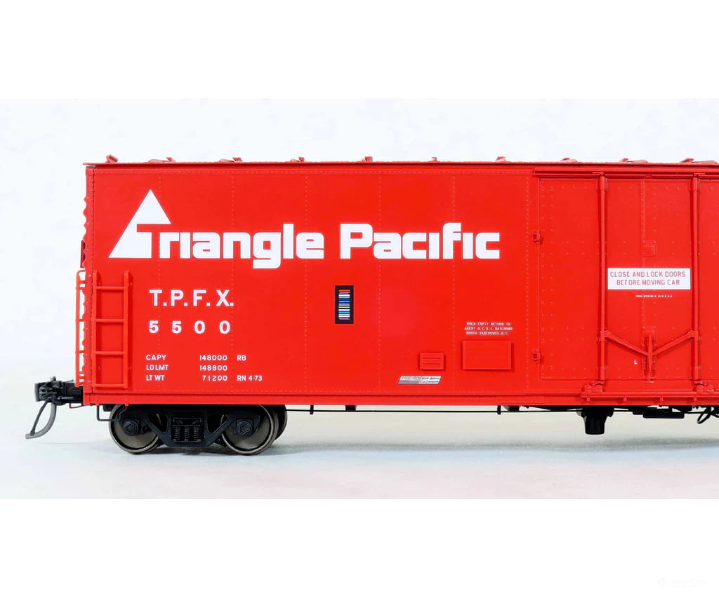 Moloco Ho 51005 Tpfx (Triangle Pacific) Repaint Rn 4-73 Pcf 50’ Rb Plt B 10-0 Offset Door