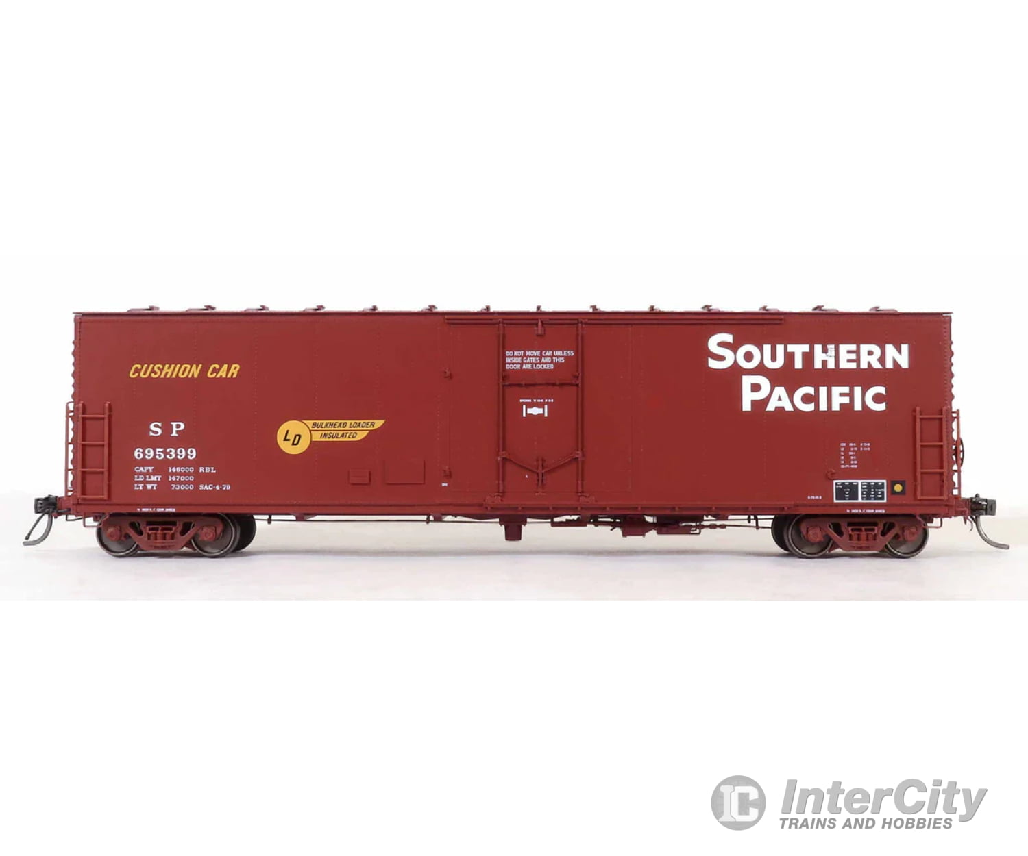 Moloco Ho 51025 Sp Repaint Sac-4-79 Pcf 50’ Rbl Plt B 10-0 Offset Door Ld Bulkheads Swf B-70-10-R