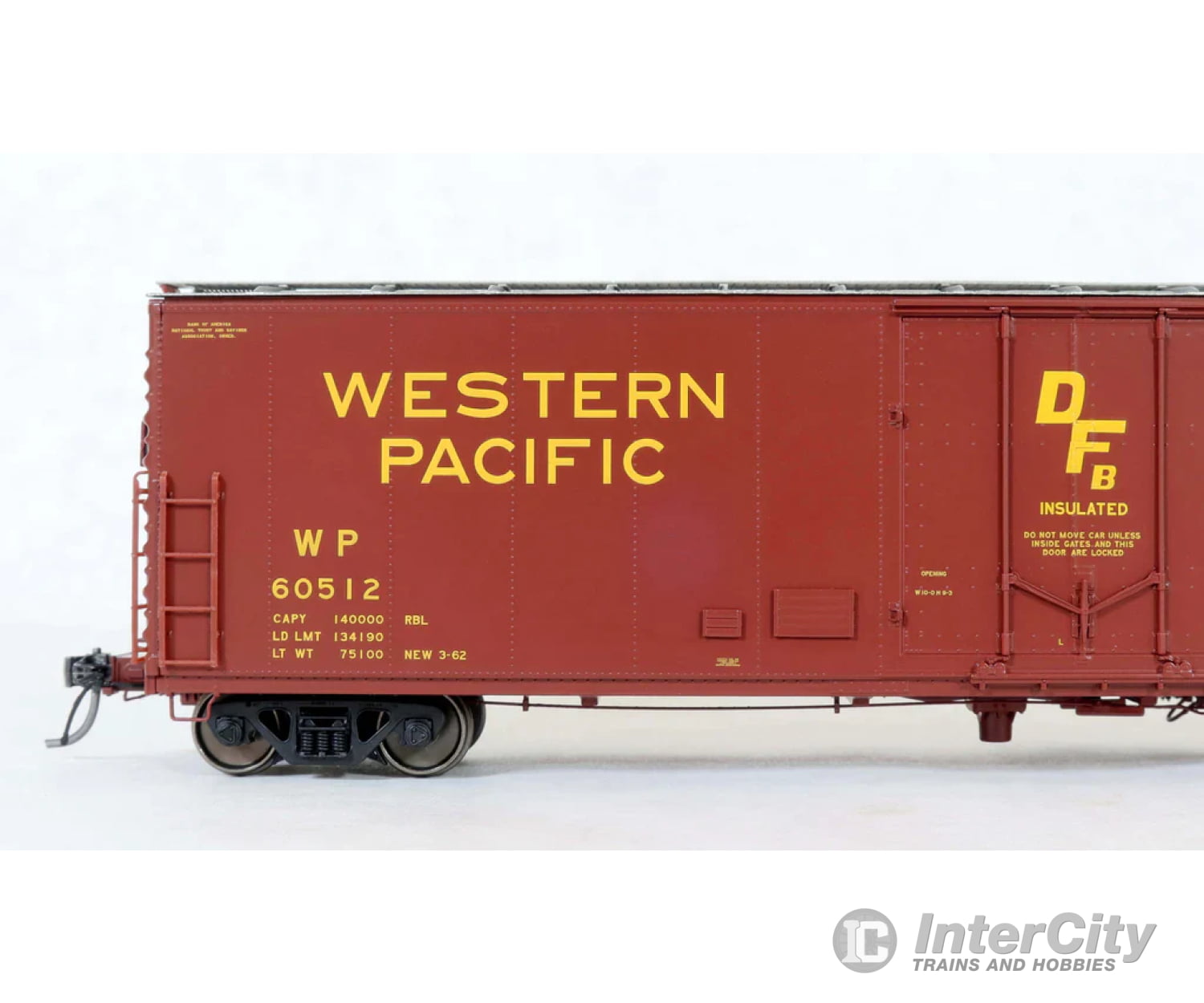 Moloco Ho 51098 Wp Delivery 1962 Pcf 50’ Rbl Plt B 10-0 Offset Door Df-B Loaders - 60504 Freight