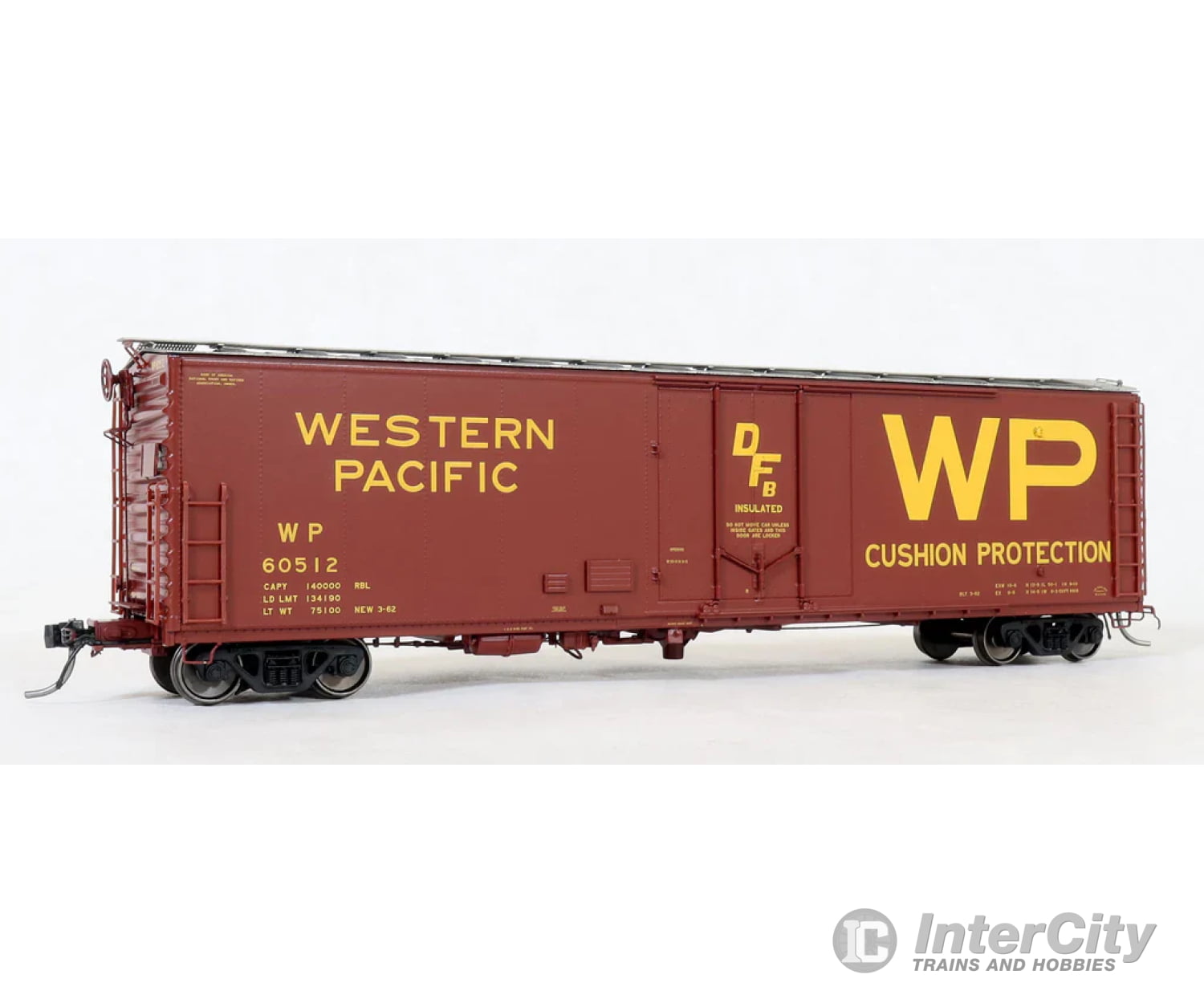 Moloco Ho 51098 Wp Delivery 1962 Pcf 50’ Rbl Plt B 10-0 Offset Door Df-B Loaders - 60504 Freight