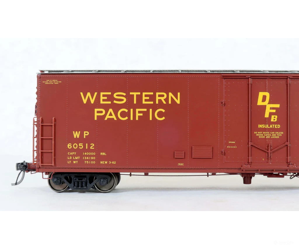 Moloco Ho 51098 Wp Delivery 1962 Pcf 50’ Rbl Plt B 10-0 Offset Door Df-B Loaders - 60512 Freight