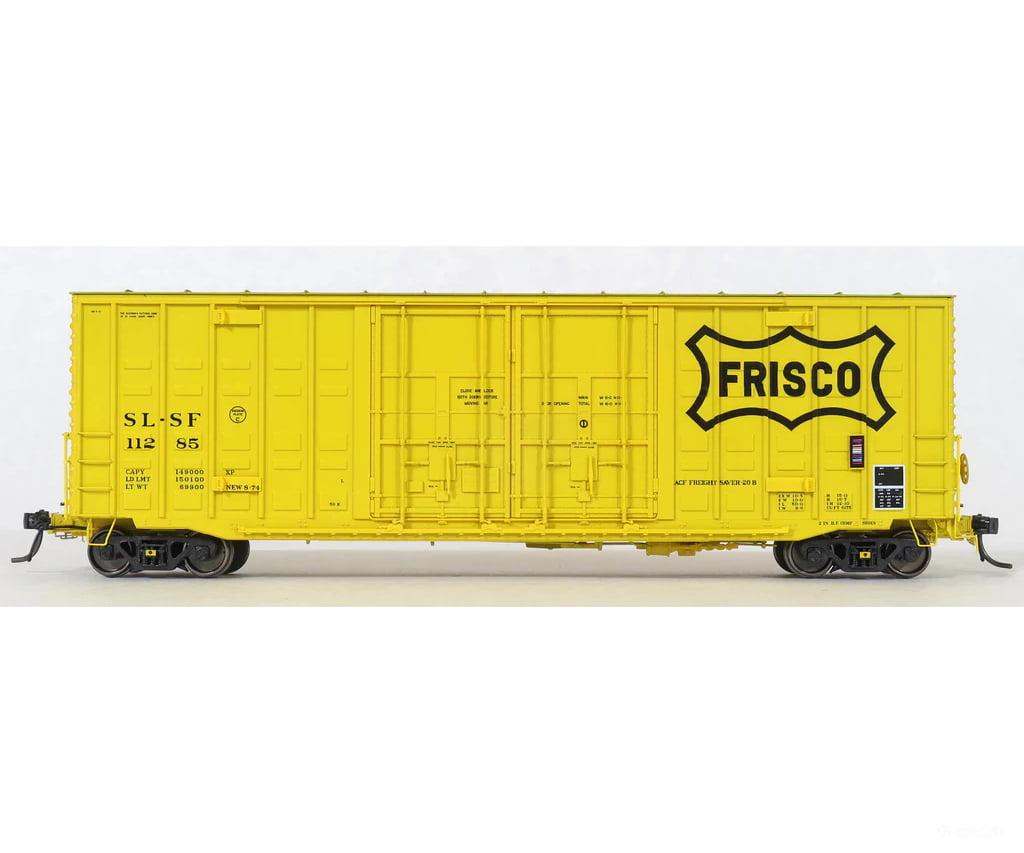 Moloco HO 60007-08 ACF 50’ Hicube Waffle 8 + 8 YPDX - SLSF ’Frisco’ 11290 Freight Cars
