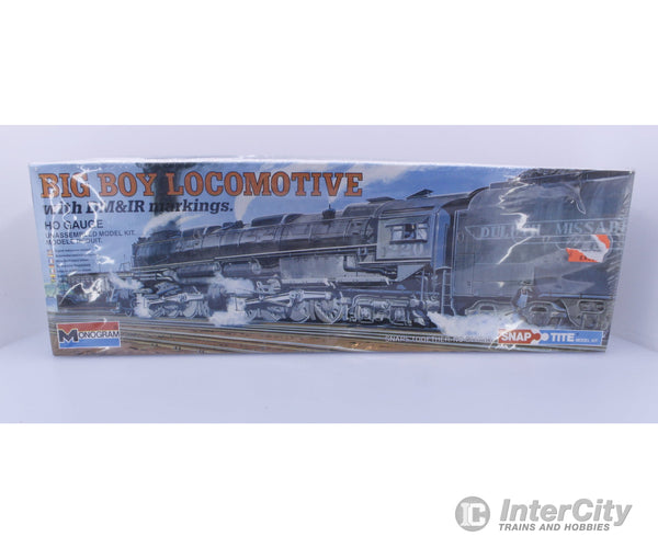 Monogram 1602 HO Big Boy Plastic Model Kit Snap-Tite Structures