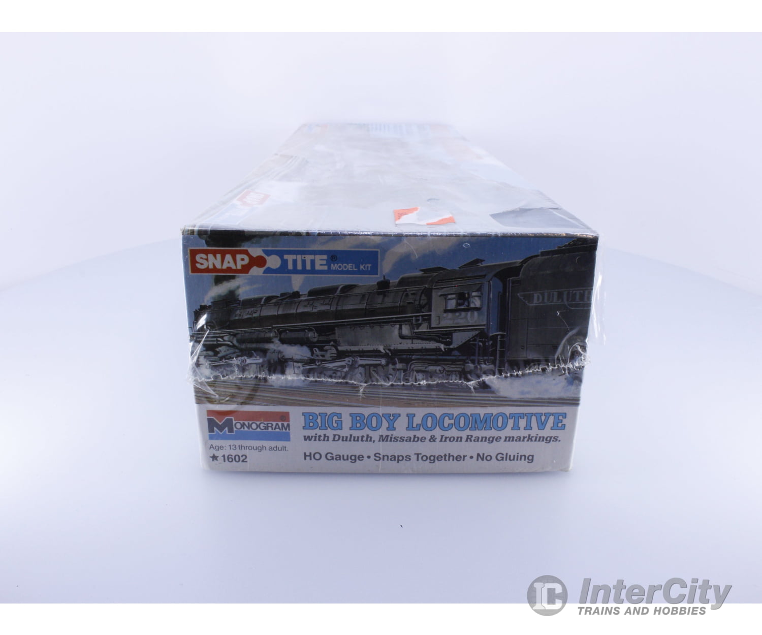 Monogram 1602 HO Big Boy Plastic Model Kit Snap-Tite Structures