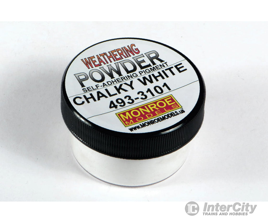 Monroe Models 3101 Weathering Powder - 1Oz 29.6Ml -- Chalky White