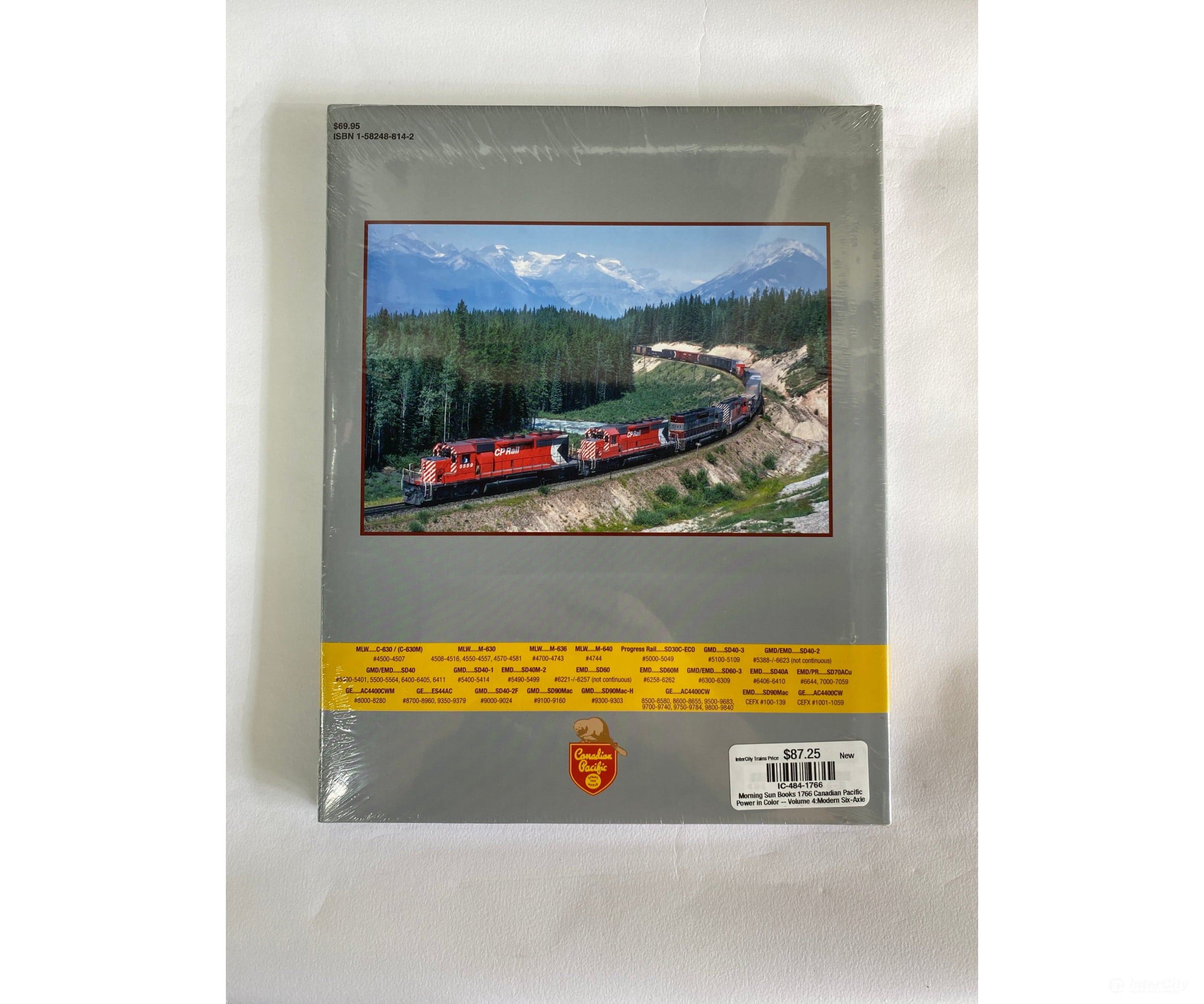 Morning Sun Books 1766 Canadian Pacific Power In Color -- Volume 4:Modern Six-Axle Road Hardcover