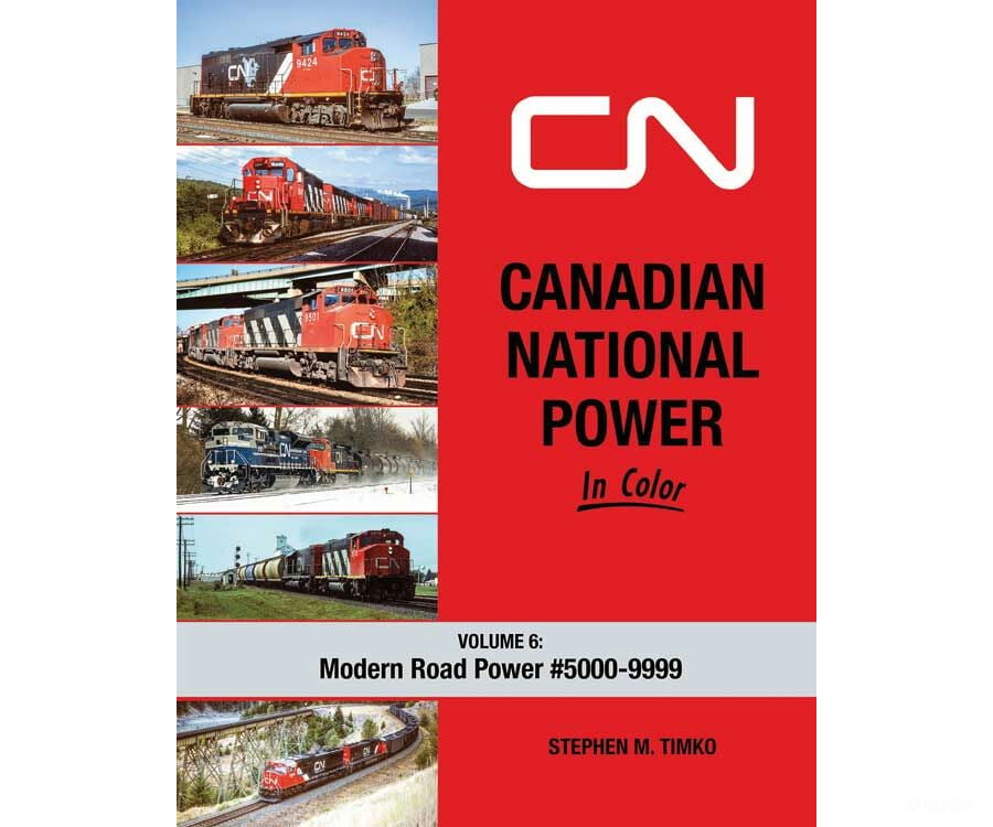 Morning Sun Books 1774 Canadian National Power In Color -- Volume 6: Modern Road #5000-9999