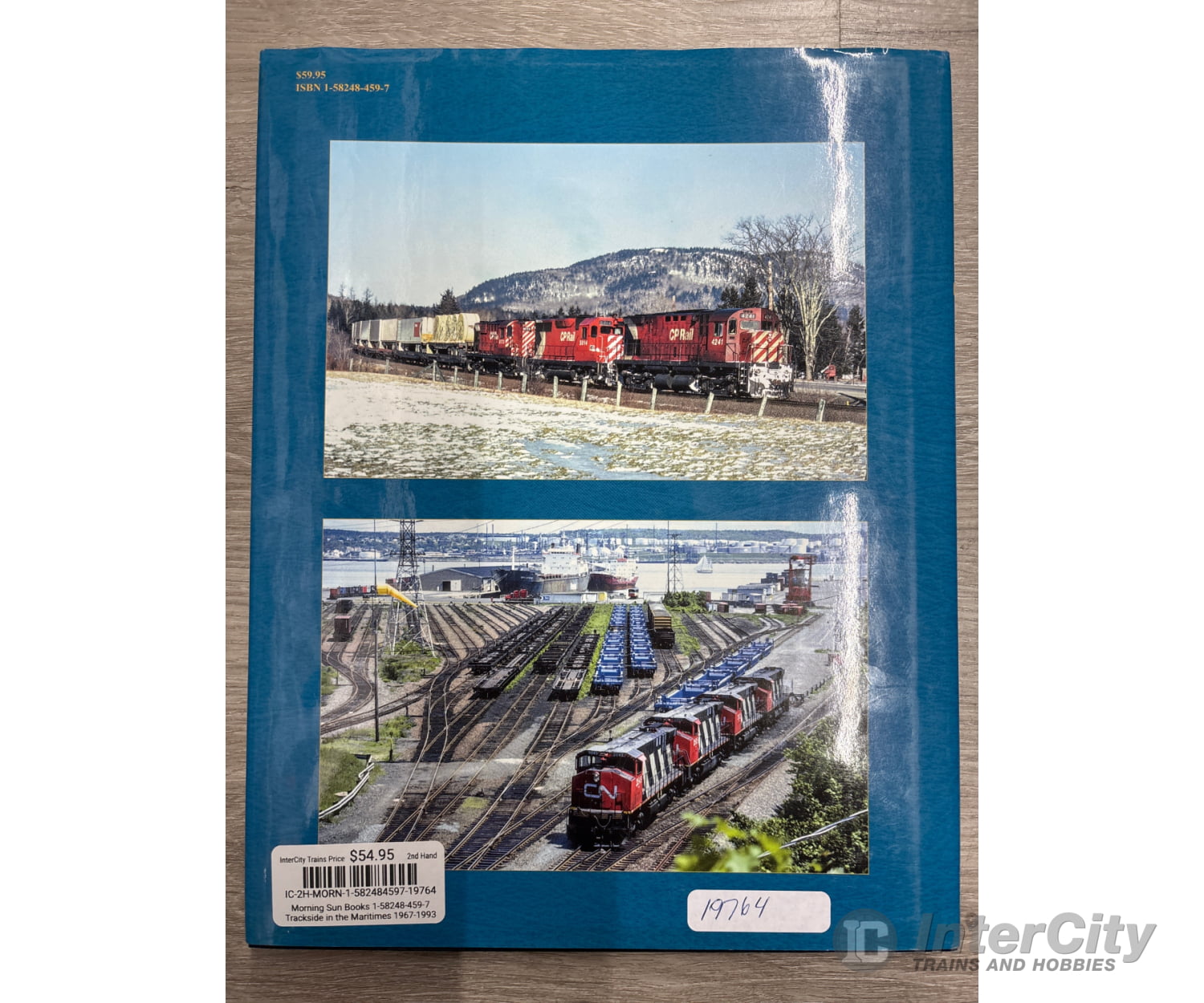Morning Sun Books Trackside in the Maritimes 1967-1993 with Bill Linley by Bill Linley Books