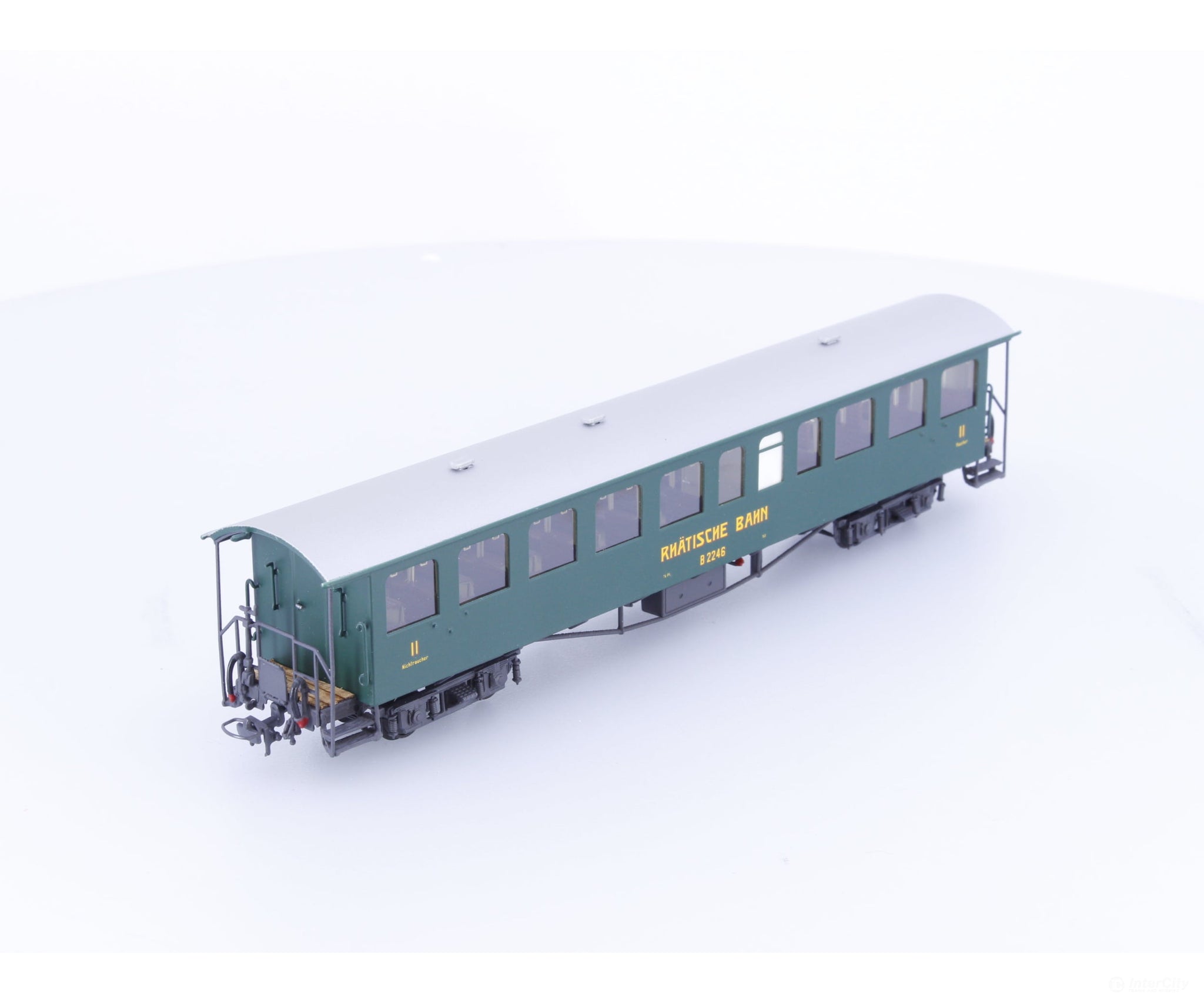 Motreno B2246 HOm RhB 2nd Class Passenger Car B2246 - European Passenger Cars