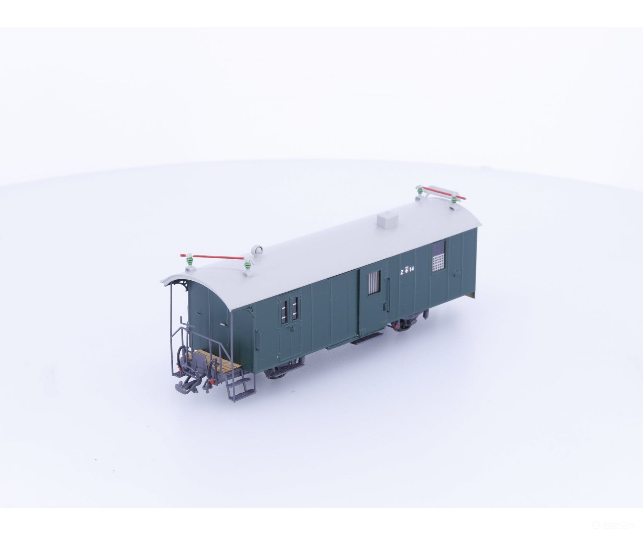 Motreno Z14 HOm RhB Gepackwagen Baggage Car 14 - European Freight Cars