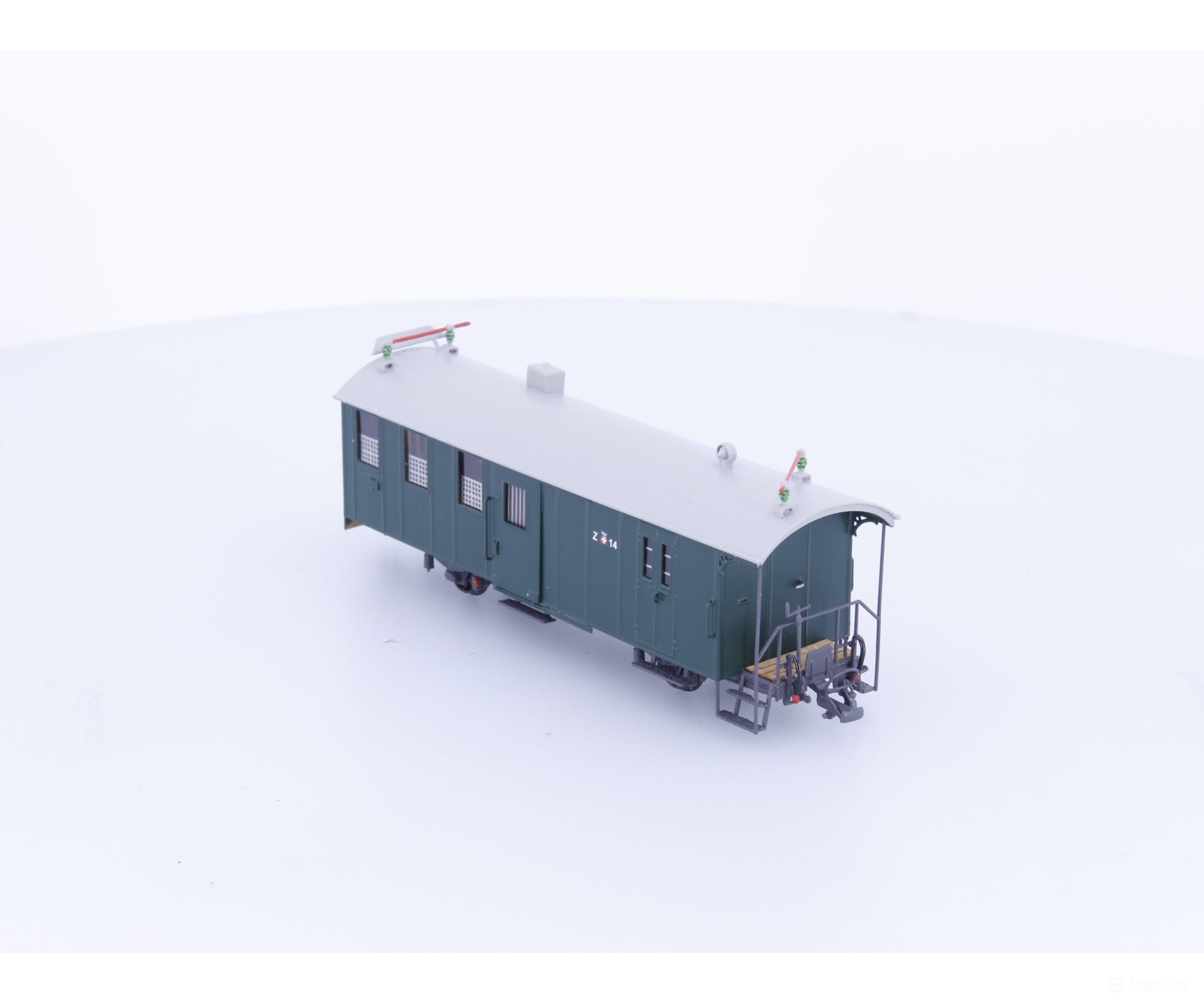 Motreno Z14 HOm RhB Gepackwagen Baggage Car 14 - European Freight Cars