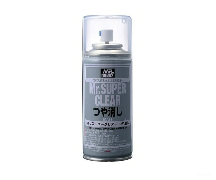 Mr Hobby B514 Mr. Super Clear Matt Spray Aerosol Paint