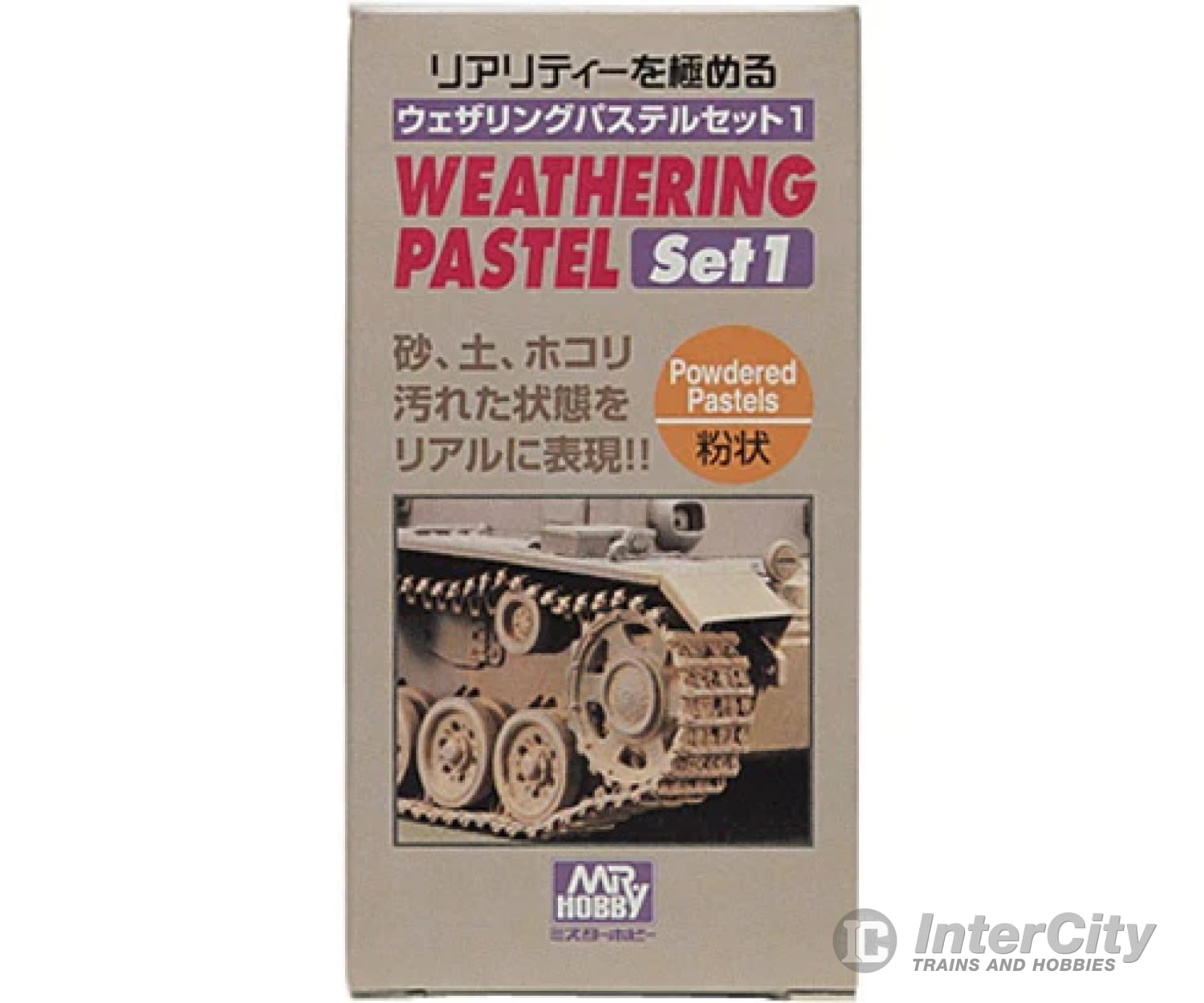 Mr Hobby PP101 Weathering Pastels Set Number One Weathering