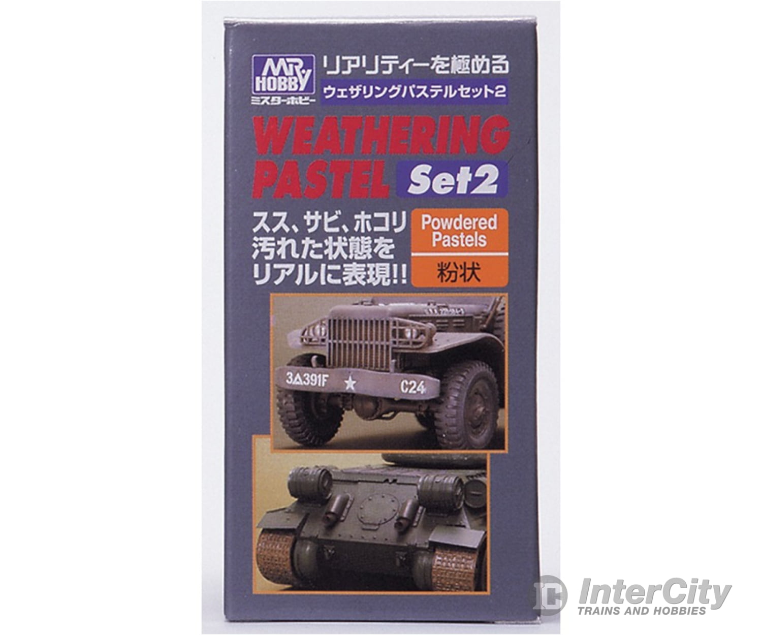 Mr Hobby PP102 Weathering Pastels Set Number Two Weathering