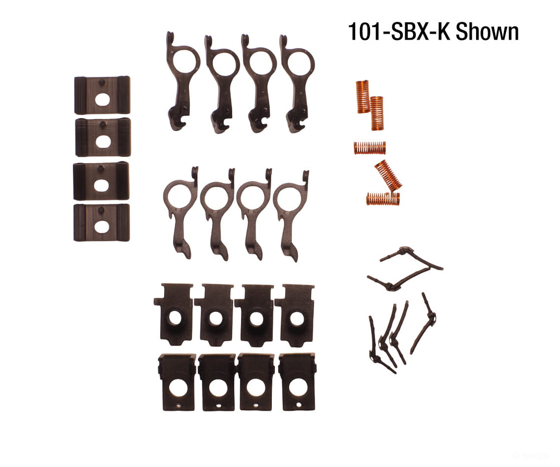 N-Possible N 201-SBX-K Medium Shank ScaleBox Coupler Kit (Scale Sized Box Replacement 2 Pair) Couplers & Trucks