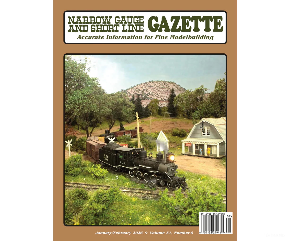 Narrow Gauge and Shortline Gazette January/February 2026 Magazines
