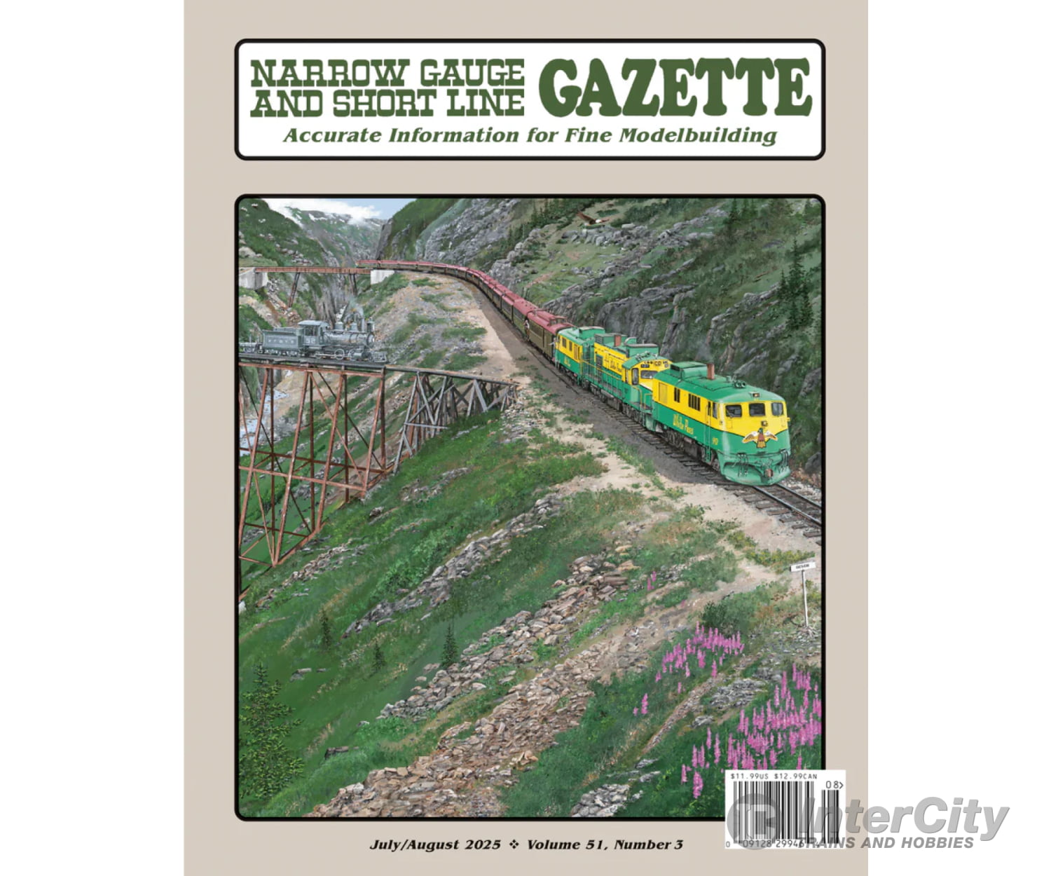 Narrow Gauge and Shortline Gazette July/August 2025 Magazines