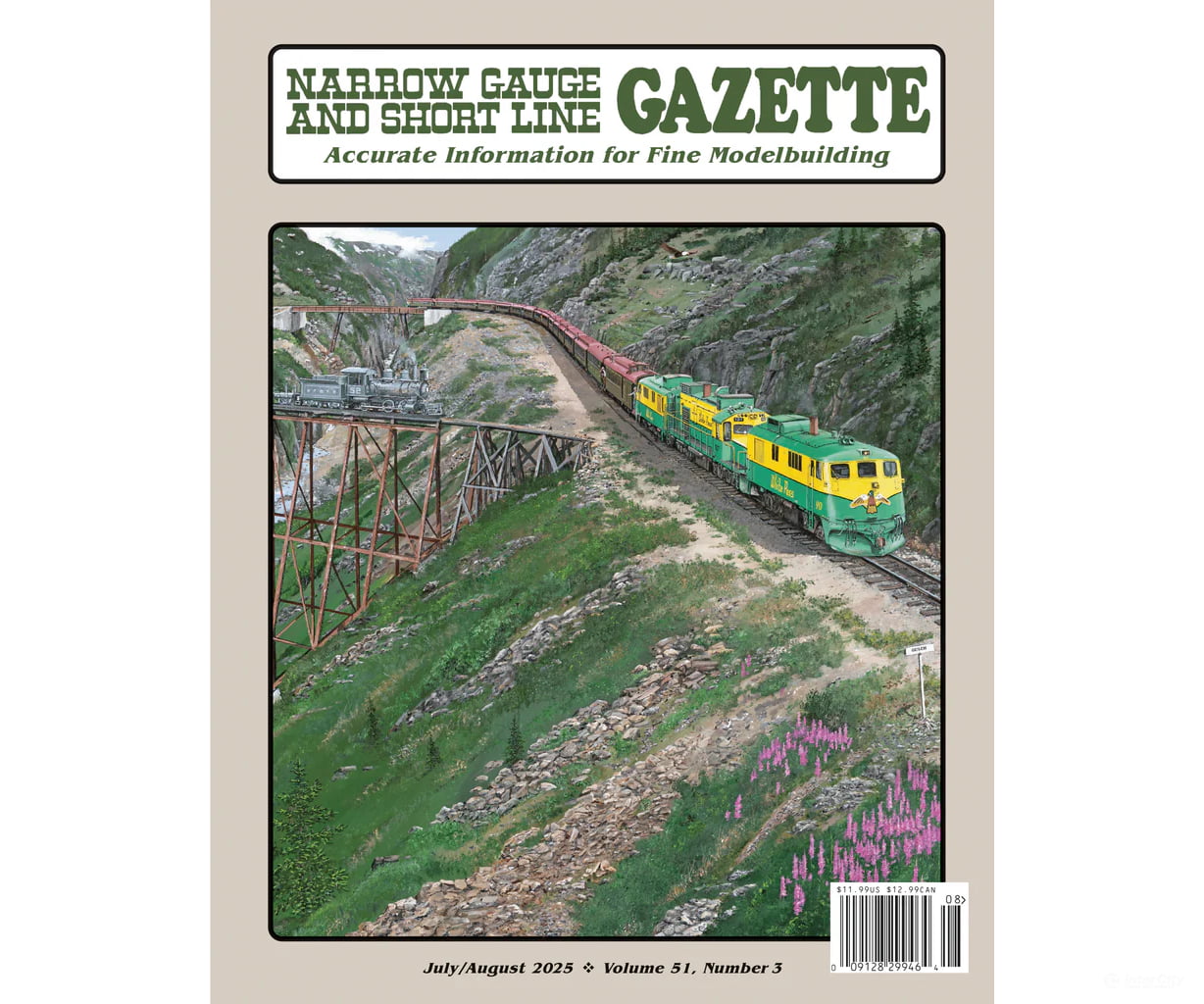 Narrow Gauge and Shortline Gazette July/August 2025 Magazines