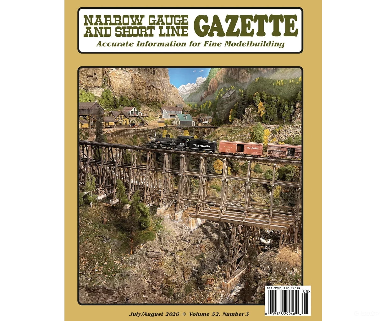 Narrow Gauge and Shortline Gazette July/August 2026 - Magazines
