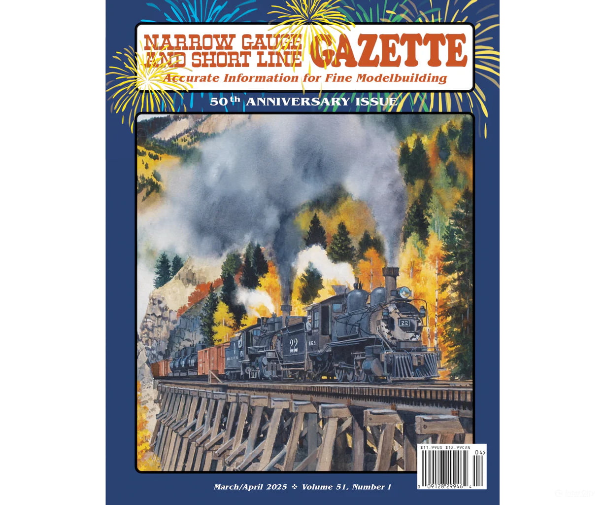 Narrow Gauge and Shortline Gazette March/April 2025 Magazines