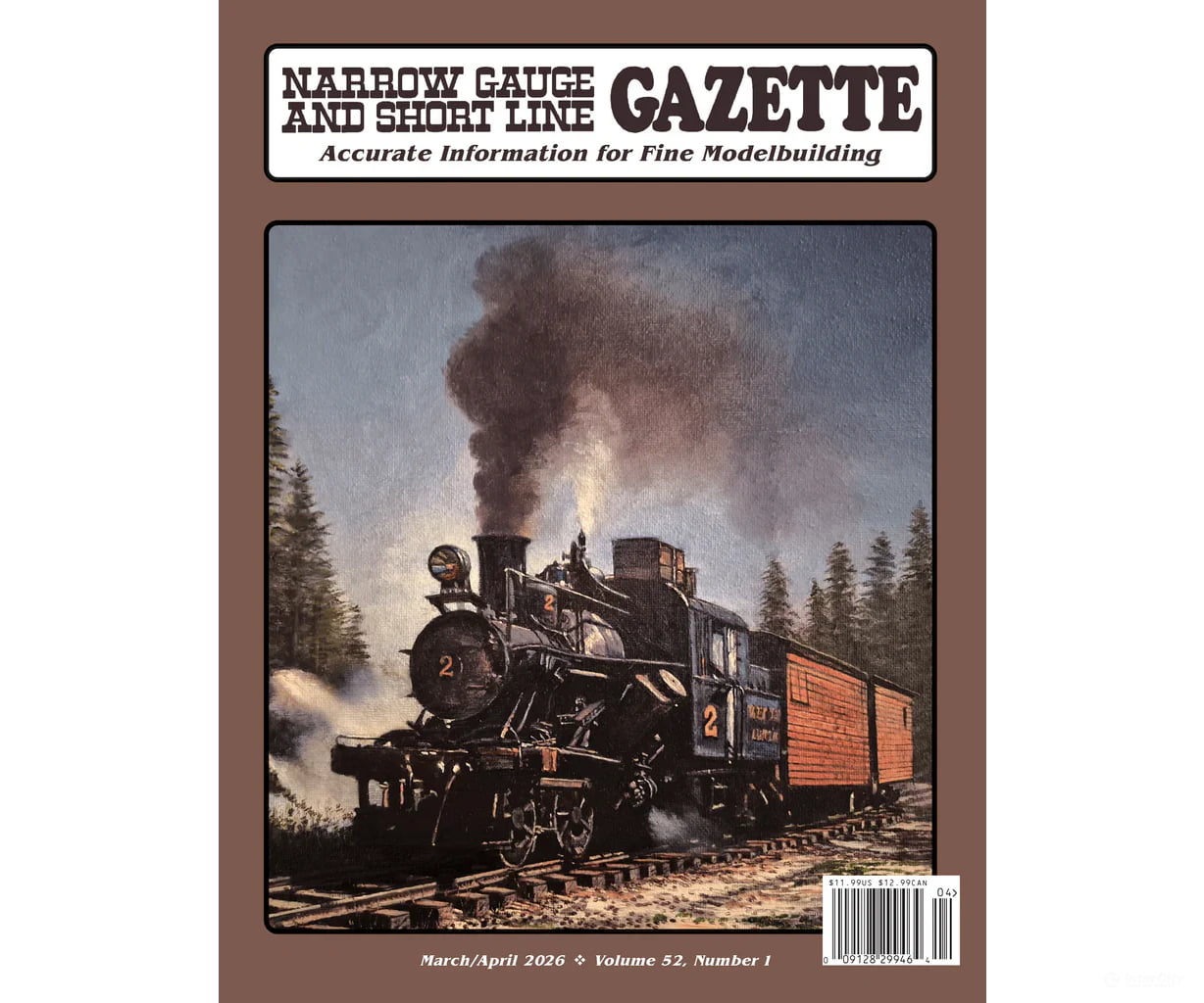 Narrow Gauge and Shortline Gazette March/April 2026 - Magazines