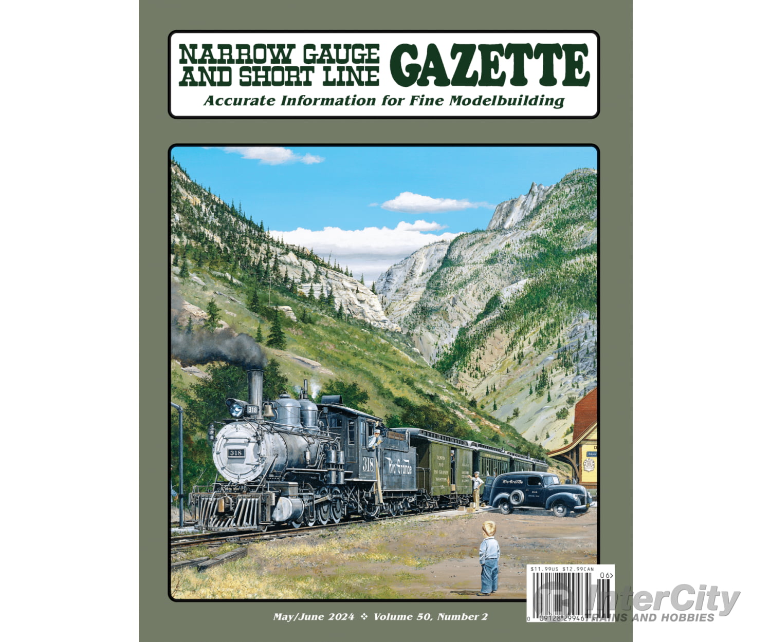 Narrow Gauge And Shortline Gazette May/June 2024 Magazines