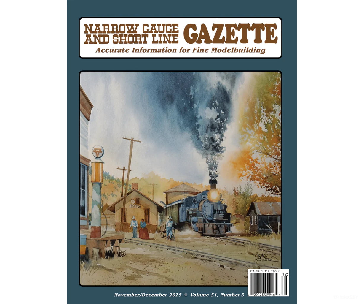 Narrow Gauge and Shortline Gazette November/December 2025 Magazines