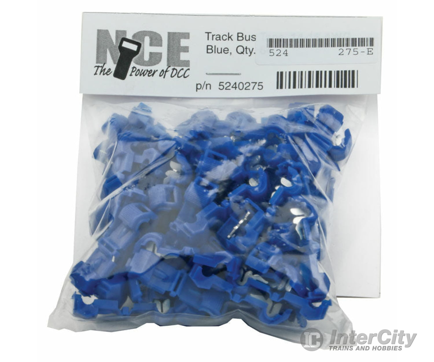 Nce 275 Track Bus Taps - - Blue Pkg(64) Dcc Accessories