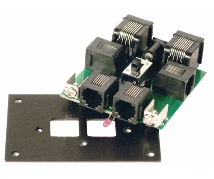 Nce A 234 Utp-Cat5 Fascia Panel -- With 2 Cat Rj45 Sockets On Back Command Stations & Expansion