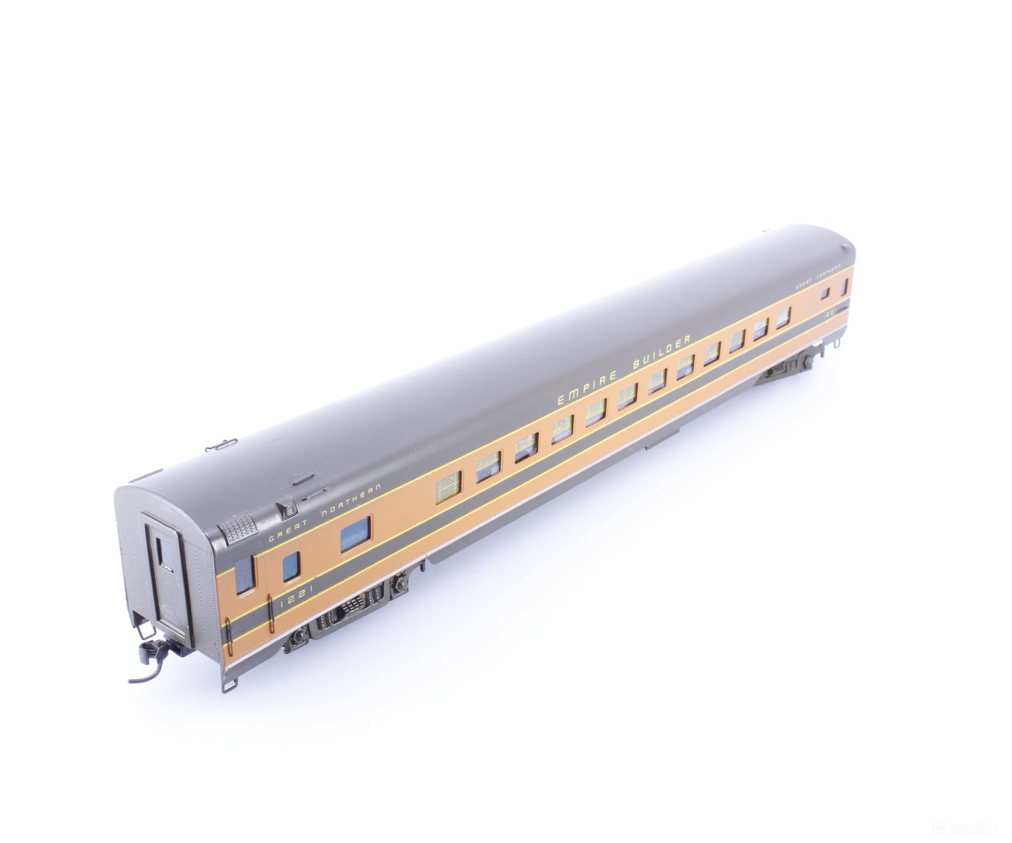 Nickel Plate Products 1221 HO Brass Empire Builder Passenger Coach Great Northern (GN) 1221 - Passenger Cars