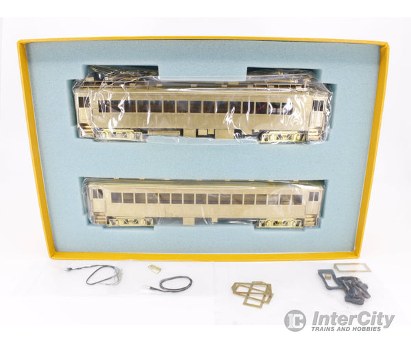 Other Ho Coach & Trailer Passenger Car Set Undecorated Cars