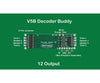 Nix Trains Ntz5 Decoder Buddy V5B - Locomotive Motherboard With 21 - Pin Socket - - With 12