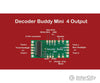 Nix Trains Ntz8 Decoder Buddy Mini - Locomotive Motherboard With 21 - Pin Socket - - With 2.2K Ohm