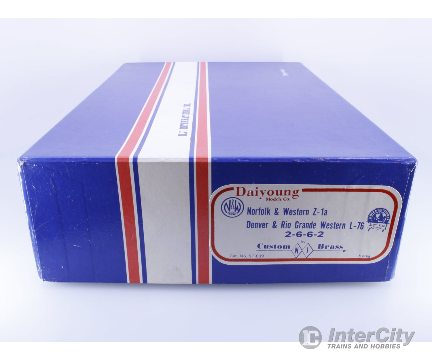 NJ Custom Brass ST-839 HO Brass Daiyoung 2-6-6-2 Steam Locomotive Class Z-1a Class L-76 Norfolk & Western (NW) Analog