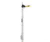 Nj International S 4303 Upper Quadrant 3-Position Semaphore W/Opening Relay Base Door (Brass)