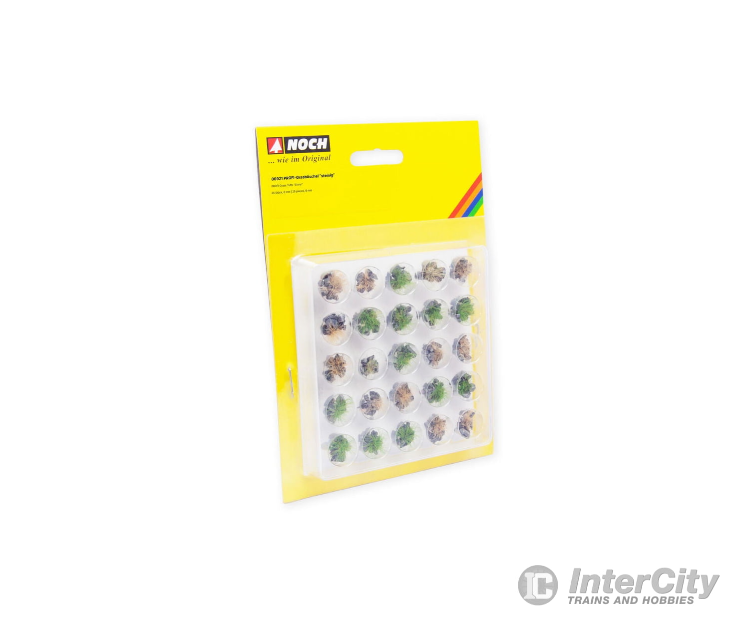 Noch 06921 PROFI Grass Tufts ’stony’ gre Grass & Scenery Mats