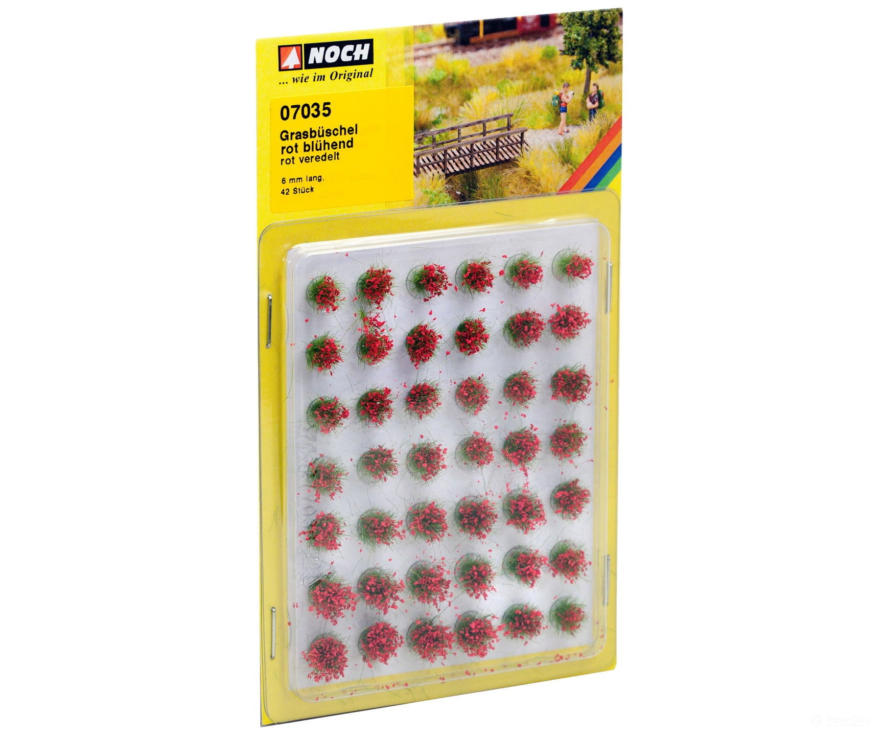 Noch 07035 Grass Tufts Mini Set ’Blossoming’ Grass & Scenery Mats