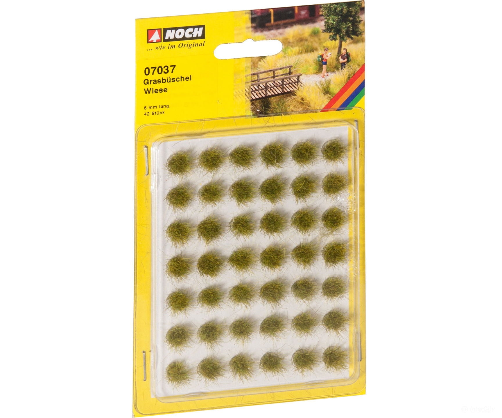 Noch 07037 Grass Tufts Mini Set ’Meadow’ Grass & Scenery Mats
