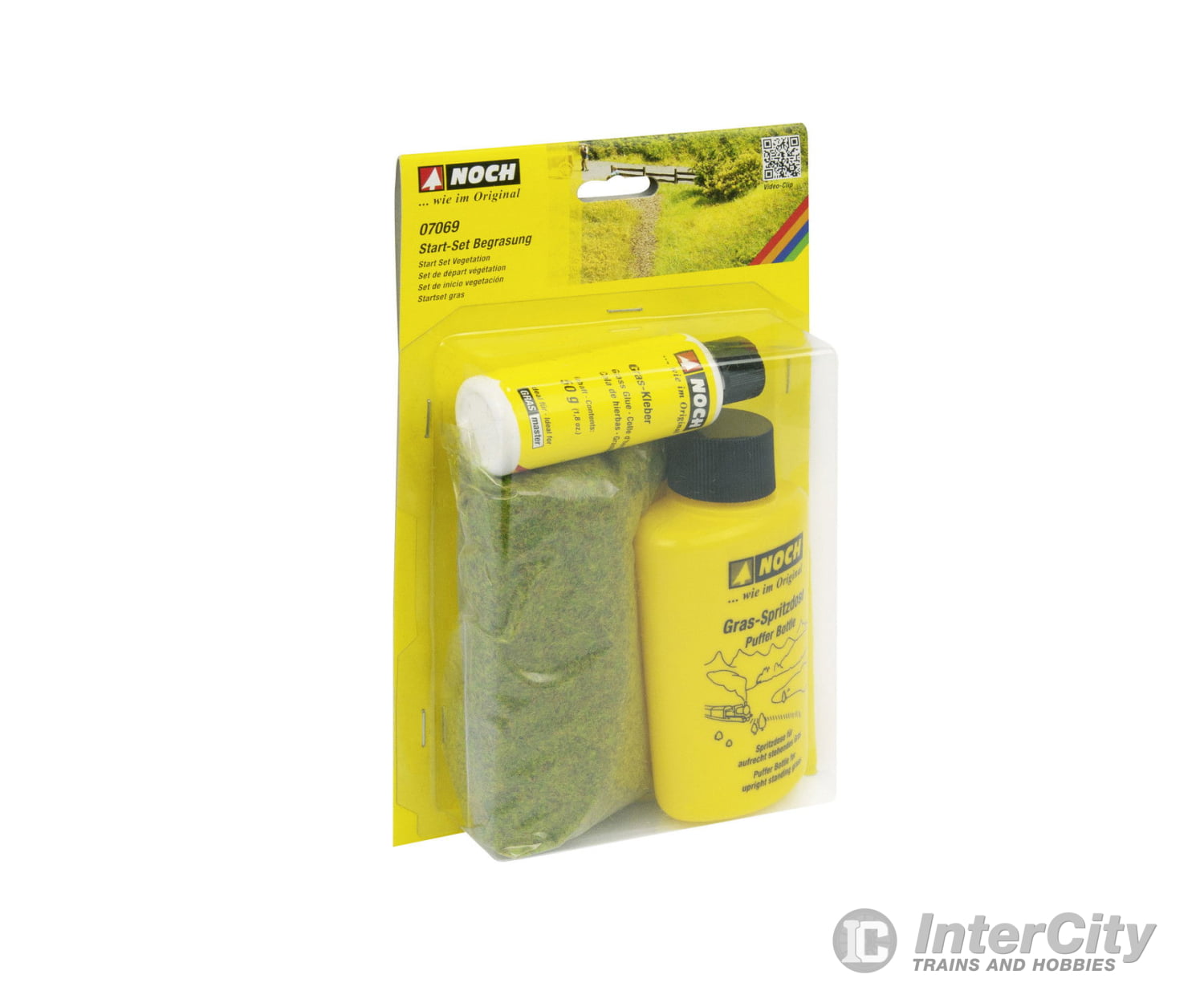 Noch 07069 Starter Set ’Grass’ Static Grass & Applicators