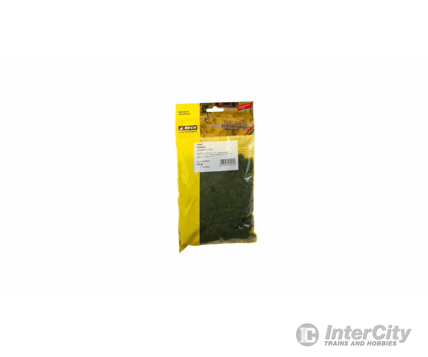 Noch 07081 HO TT N O Wild Grass Medium Green Static Grass & Applicators