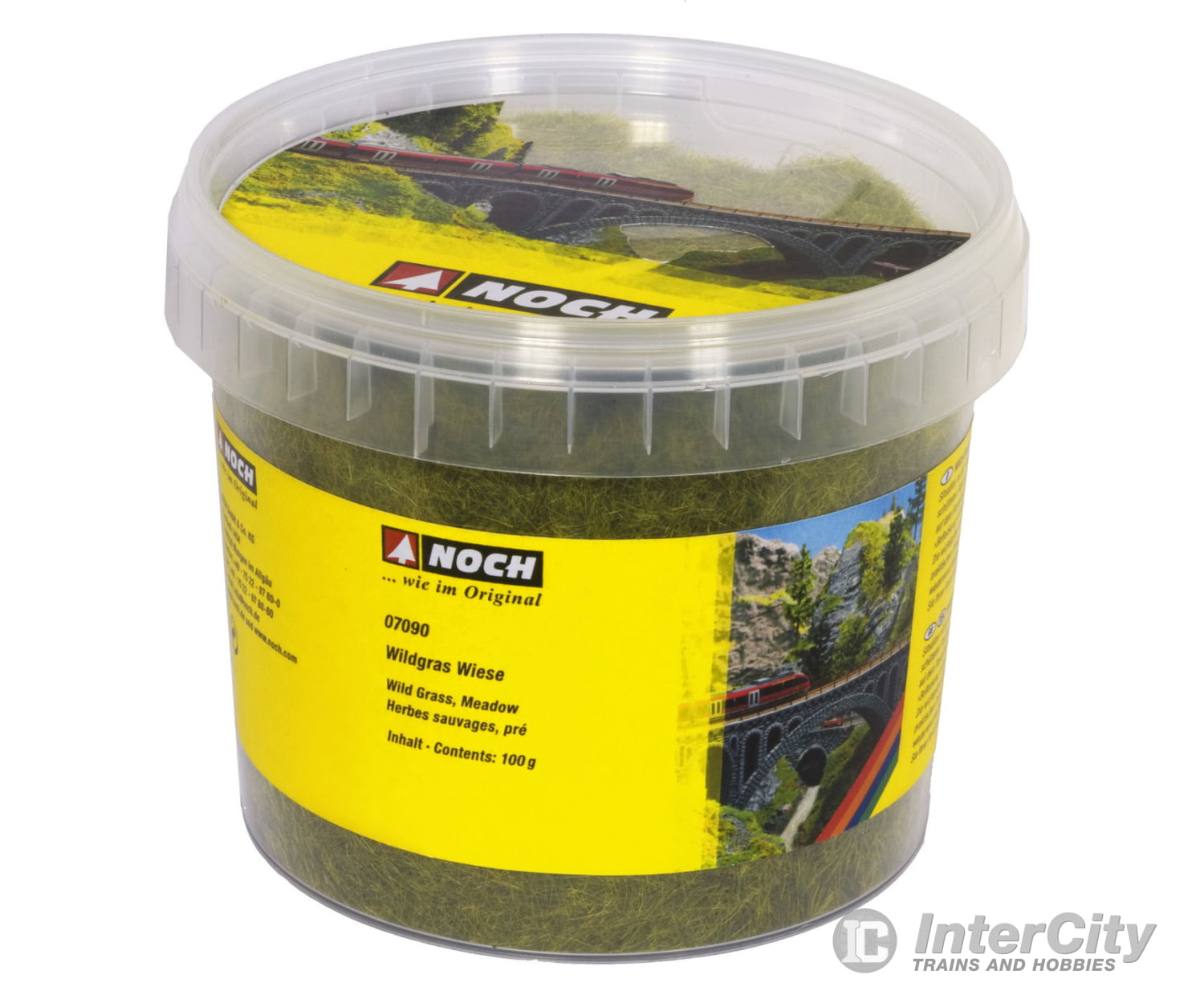 Noch 07090 Wild Grass ’Meadow’ 6 mm Static Grass & Applicators