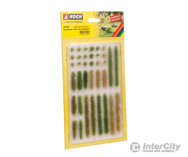 Noch 07125 Grass Strips ’Light and Dark Green’ Grass & Scenery Mats