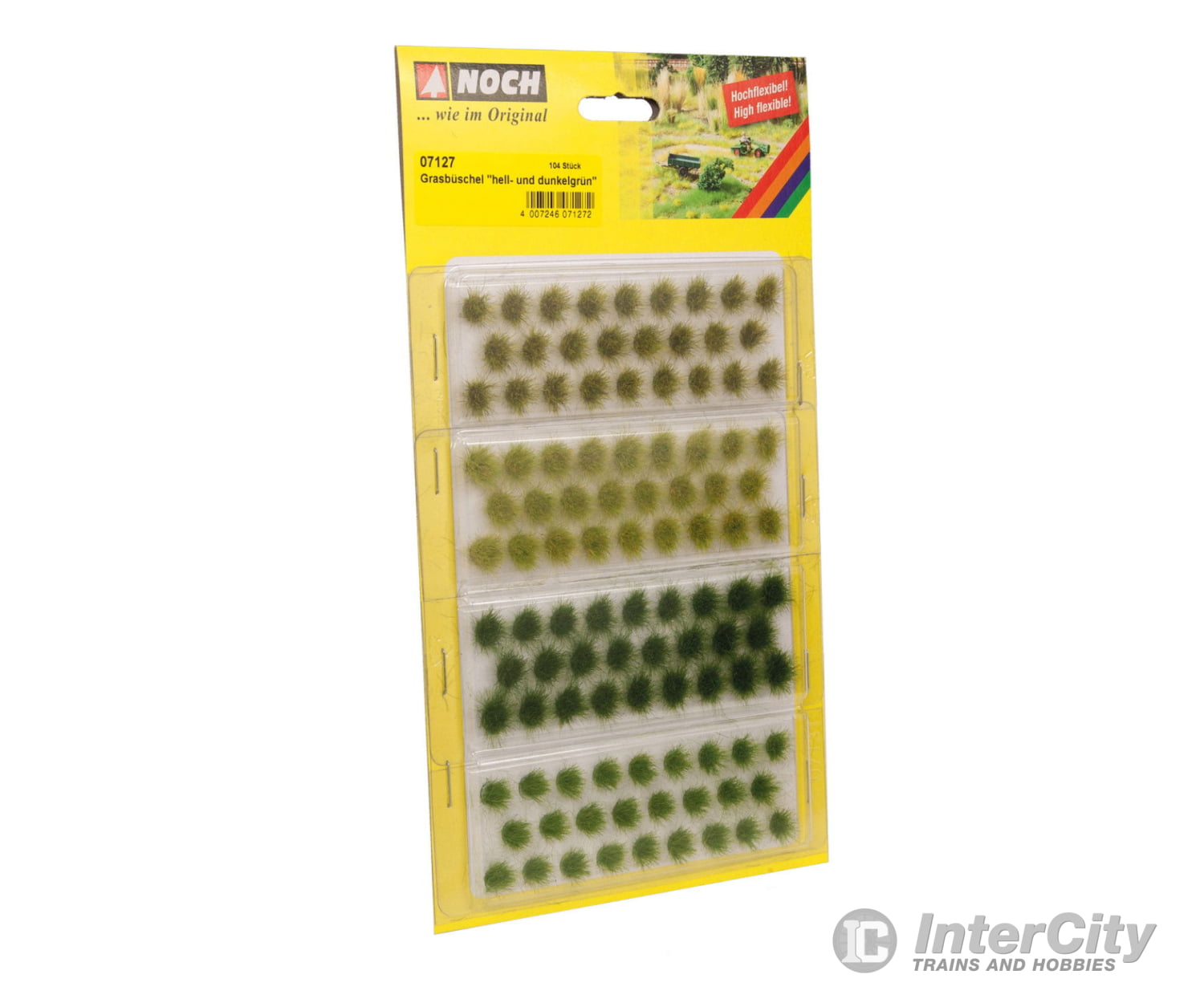 Noch 07127 Grass Tufts ’light and dark green’ Grass & Scenery Mats