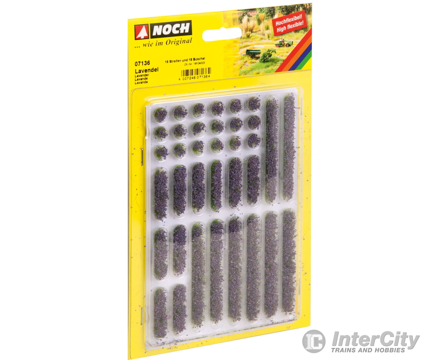Noch 07136 HO TT Lavender Grass & Scenery Mats